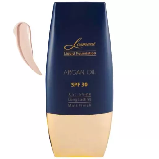 کرم پودر تیوپی SPF30 لوسمنت حاوی روغن آرگان و آلوئه ورا