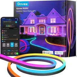 ریسه هوشمند گووی مناسب فضای باز Govee H61A8 Neon 10m ضدآب