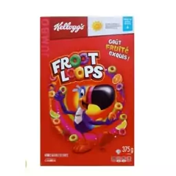 کورن فلکس میوه ای فروت لوپس کلاگز (375 گرم) kelloggs

