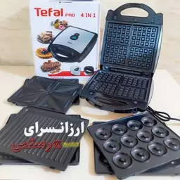 ساندویچ ساز 4 کاره تفال پرو  1400 وات Tefal Pro SW441D12