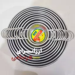 آبکش استیل یونیک دسته دار 10 عددی گرد اصل