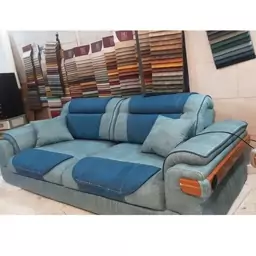 فروش اقساطی مبل8نفره تختشو کد1362 کاناپه دارای شارژر با تخفیف ویژه