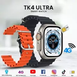 ساعت هوشمند سیمکارت خور TK4 ultra 4G android ریجستری با 16 گیگ حافظه قیمت عالی