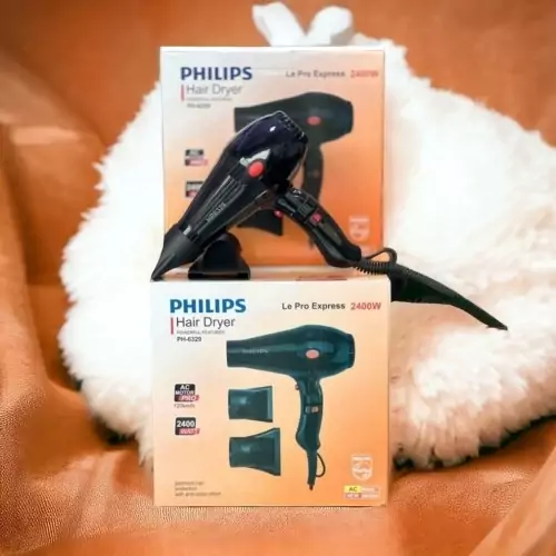 سشوار حرفه ای 2400 وات فیلیپس مدل Philips HP-6329 Philips HP-6329 Hair Dryer