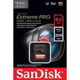 کارت حافظه سن دیسک مدل 64GB Extreme Pro