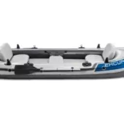 قایق بادی 5 نفره اکسکروشن اینتکس Excursion 5 Boat Set 68325 Intex