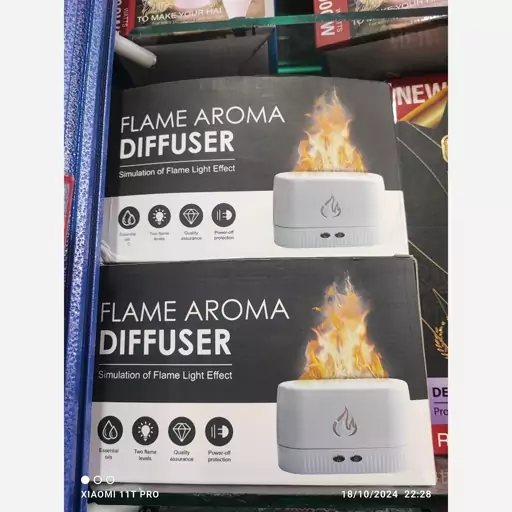 دستگاه بخور آتشی ، دستگاه بخور سرد ، دستگاه بخور FLAME AROMA DIFFUSER