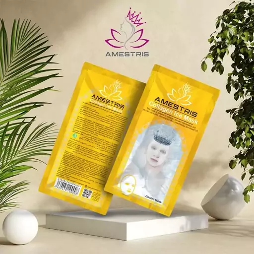 ماسک صورت آمستریس مدل Collagen وزن 25 گرم