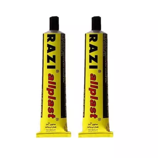 چسب همه کاره رازی مدل Razi Allplast All Purpose Adhesive 50ml کد 007 حجم 50 میلی لیتر بسته 3 عددی