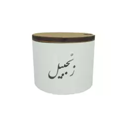 بانکه سرامیکی مدل تکست طرح زنجبیل کد SM