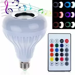 لامپ اسپیکردار بلوتوثی LED MUSIC BULB