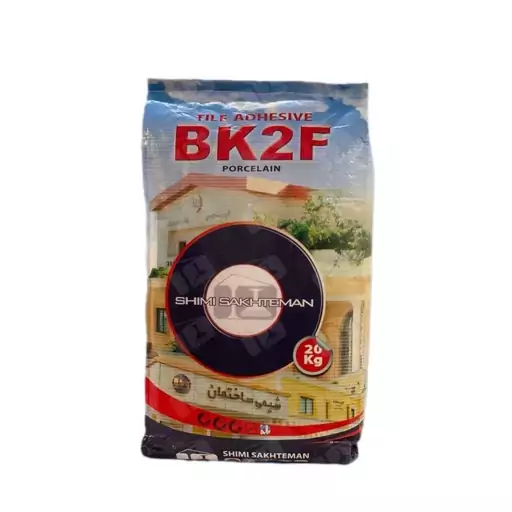 چسب کاشی پودری BK2F سفید شیمی ساختمان20کیلویی