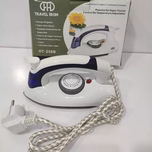 اتو بخار مسافرتی دسته تاشو مدل travel iron