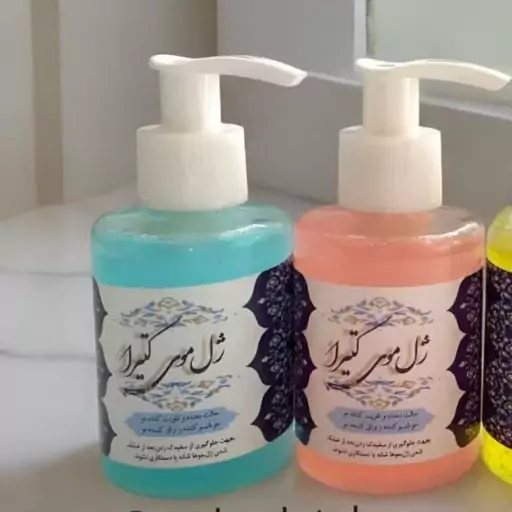 ژل مو کتیرا طبیعی، ژل کتیرا ، با ارسال رایگان، تهیه شده از کتیرای درجه یک، حالت دهنده مو و براق کننده 