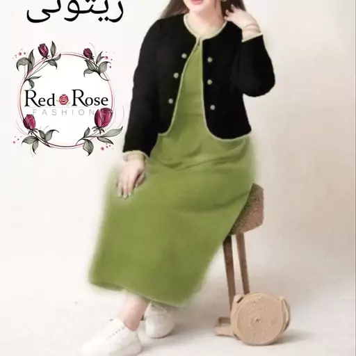 کت سارافون زنانه بهار مازراتی سه سایزه مناسب 38 تا 52 