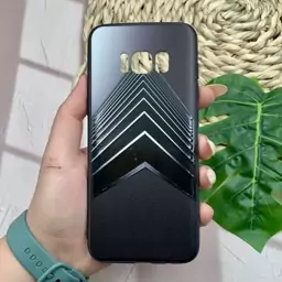 قاب گوشی Galaxy S8 سامسونگ ژله ای محافظ لنز دار طرح برجسته فانتزی کد 17700