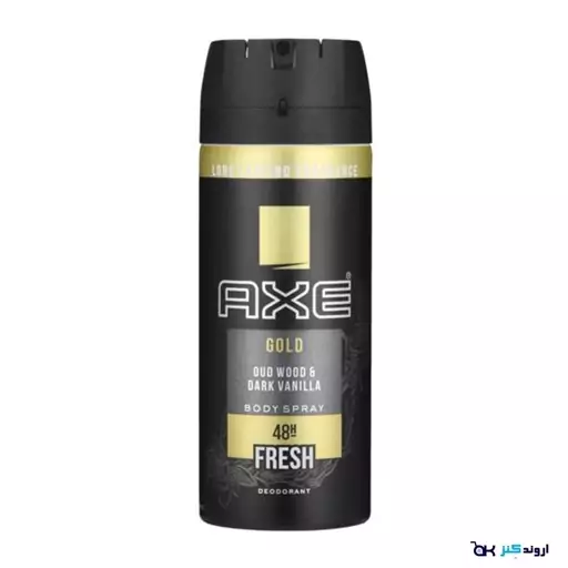 اسپری دئودورانت آکس AXE مدل GOLD