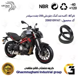 کاسه نمد کمک جلو موتورسیکلت کد 1415411 مناسب برای بنلی 250 (300) جفت سیلندر BENELLI 250S نیکران موتور بسته دو عددی