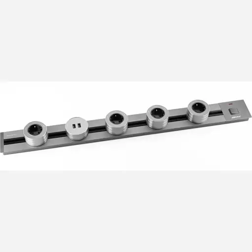 پریز توکار 80 سانتی Track Socket کد 10070 ملونی MELLONI