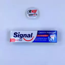 خمیر دندان ضد پوسیدگی سیگنال مدل Cavity Fighter حجم114گرم (75 میل)