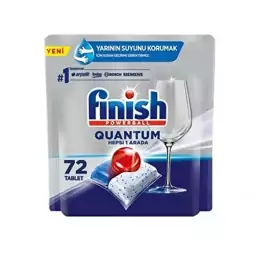 قرص ماشین ظرفشویی فینیش 72 FINISH QUANTUM