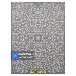 فرش 9 متری 1000 شانه تراکم 3000 تمام آکلرلیک گل برجسته کد HCS1452S (ارسال رایگان)