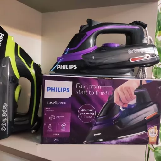 اتو بخار فیلیپس PHILIPS هلند مدل 4533 توان 2100 وات کیفیت عالی کفی سرامیک ارسال رایگان