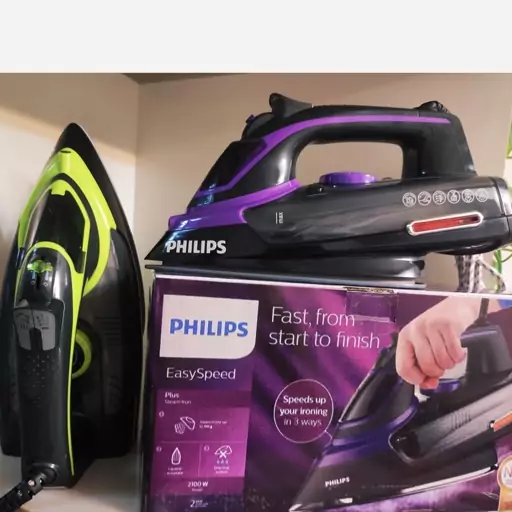 اتو بخار فیلیپس PHILIPS هلند مدل 4533 توان 2100 وات کیفیت عالی کف سرامیک ارسال رایگان