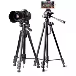 سه پایه نگهدارنده دوربین مدل ویفنگ Tripod Weifeng WT  حرفه ای   (مناسب عکاسی ، فیلمبرداری ، تولید محتوا ، استودیو و ..)