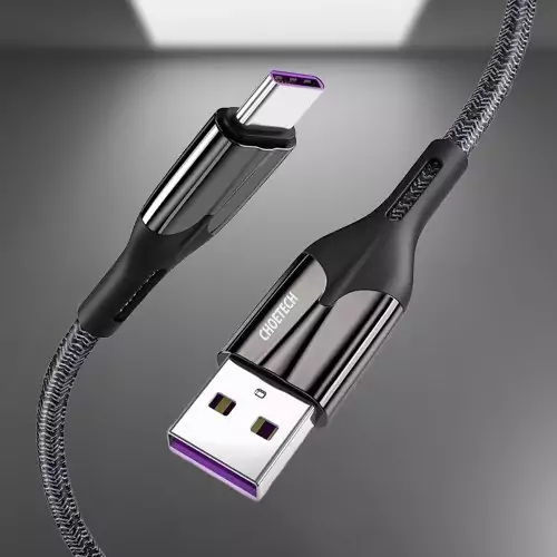 کابل تبدیل USB به USB-C چویتک مدل AC0013 طول 1 متر