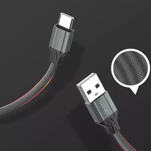 کابل تبدیل USB به USB-C الدینیو مدل LS441 طول 1 متر