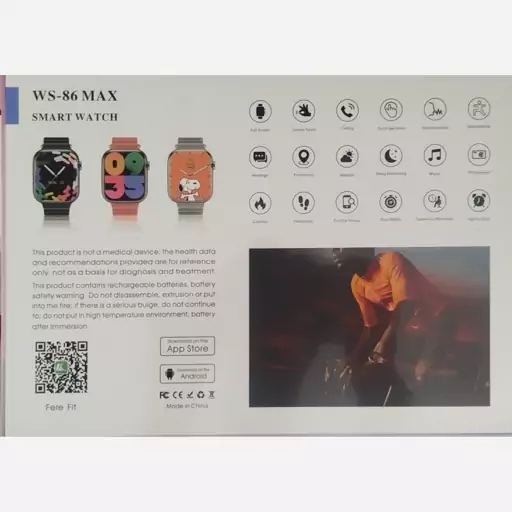 اپل واچ WS86MAX. (ارسال رایگان)