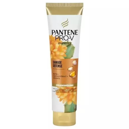 ماسک مو داخل حمام پنتن مخصوص مو های آسیب دیده مدل pantene pro-v damage defense حجم 160 میل