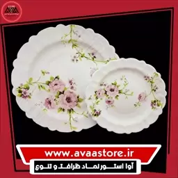 سرویس غذاخوری 25 پارچه آرکوپال کنگره طرح سارا صورتی