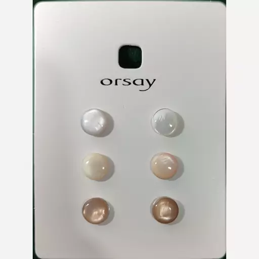  پک گوشواره وارداتی  میخی (3 جفت)  برند orsay