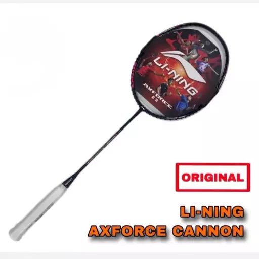 راکت بدمینتون اورجینال لینینگ مدل Axforce Canon