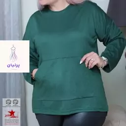 بلوز زنانه سایزبزرگ 44تا52 جنس نخ پنبه