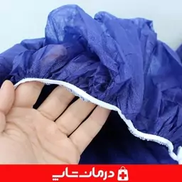 ملحفه 120x220 دو سر کش آبی بسته 6 عددی روتختی یکبار مصرف درمان شاپ فروشگاه اینترنتی تجهیزات پزشکی کالای پزشکی طبی 403526