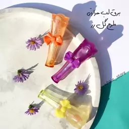 برق لب حرارتی طرح گل رز فقط رنگ زرد موجوده