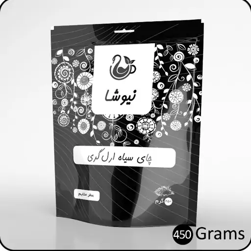 چای سیاه ارل گری 450 گرمی عطر ملایم