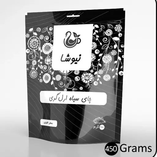 چای سیاه ارل گری عطر قوی 450 گرم