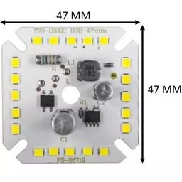 چیپ 20 وات مربع برند ccc خازن دار مخصوص تولید لامپ