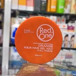 واکس چسب حالت دهنده مو و ریش رد وان نارنجی  Red One 