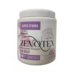 پودر دکلره بنفش زنوتکس مدل SUPER STRONG وزن 400 گرم