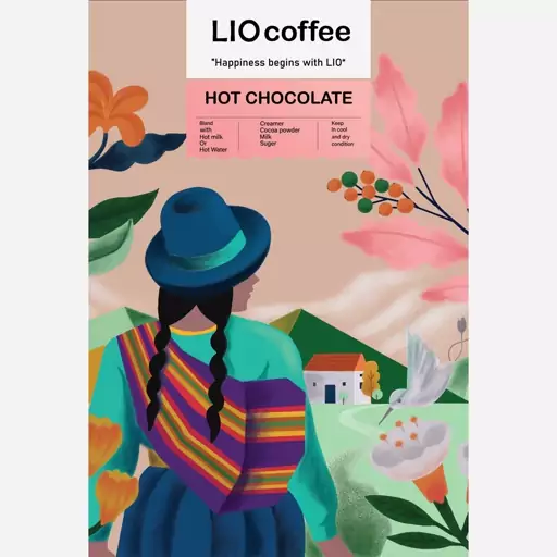 پودر هات دبل چاکلت LIO COFFEE هات چاکلت اصل