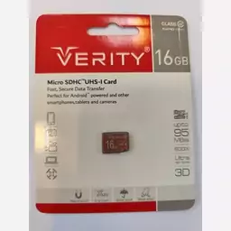 کارت حافظه 16 گیگ micro برند verity