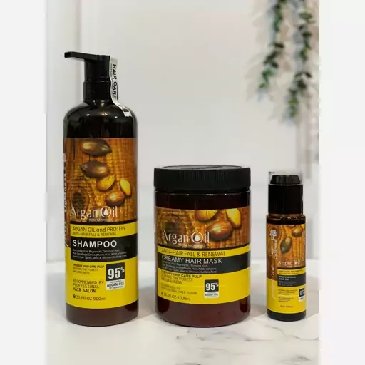 شامپو ماسک و روغن آرگان (پک 3 عددی) لاینتس اسلواکی 