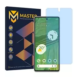 گلس گوگل Pixel 7 ضد اشعه آبی هیدروژلی خودترمیم برند Master