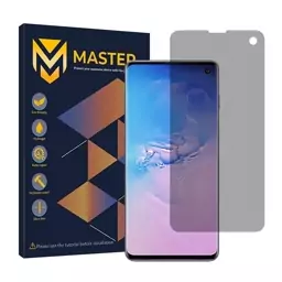 گلس سامسونگ Galaxy S10 حریم شخصی هیدروژلی خودترمیم برند Master