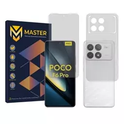 گلس پشت و رو  شیائومی Poco F6 Pro مات هیدروژلی خودترمیم برند Master
